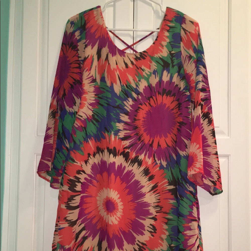 3/4 sleeve dress